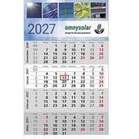 4 Monatskalender Smart Four bedruckt mit Logo