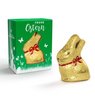 Lindt Mini Goldhase in Vollkartonage bedruckt mit Logo