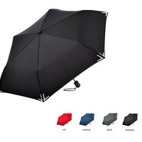Taschenschirm Safebrella® LED-Lampe bedruckt mit Logo