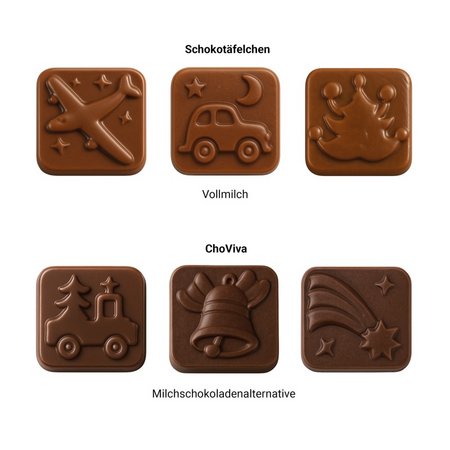 Classic Tisch Adventskalender Fairtrade verschiedene Sorten als Werbegeschenk 