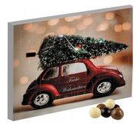 Mini-Adventskalender Knusperkugel-Mix 50g mit Logo