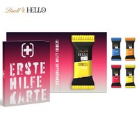 Lindt  HELLO Mini Sticks in Werbeklappkarte mit Logo