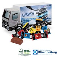 3D Präsent LKW  Lindt HELLO Mini Stick mit Logo