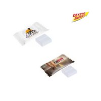 Mini Dextro Energy Flowpack mit Logo