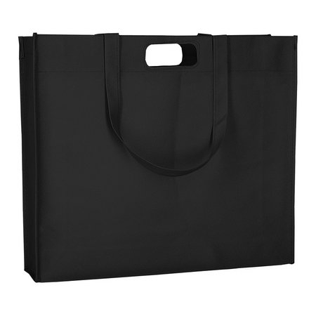 City Shopper ca. 44x38x10,5 cm schwarz als Werbegeschenk