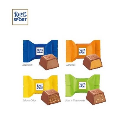 Füllung 3D Präsent Bus Ritter Sport mit Logo