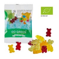 Bio-Bärchen 10g kompostierbares Tütchen mit Logo