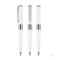 Senator Kugelschreiber Image White Line bedruckt mit Logo