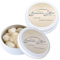 Werbe-Dose 60g Eisbonbons mit eigenem Logo
