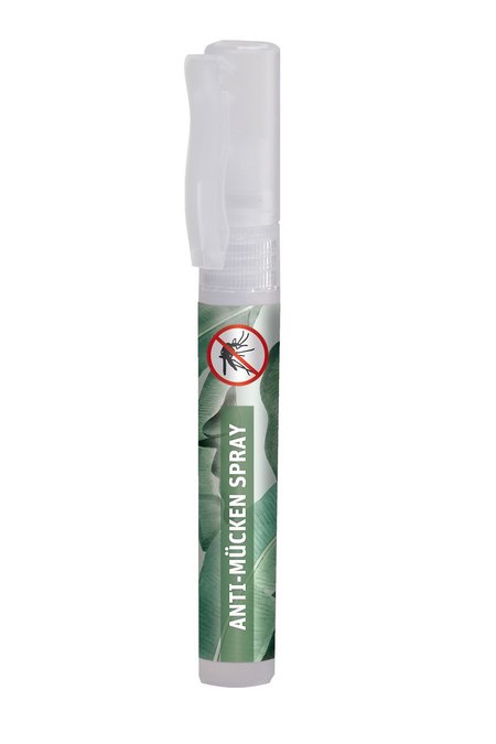 Insektenschutz Spray mit Logo