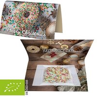 Bio Zucker-Streusel ca. 15g Werbekarte Express mit eigenem Logo