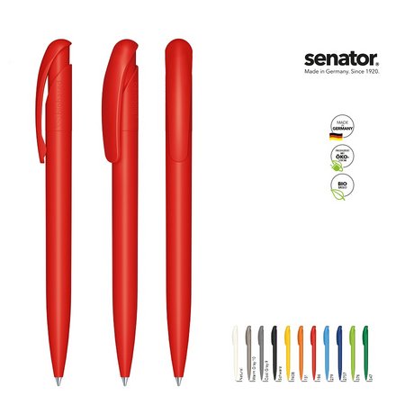 Senator Kugelschreiber Nature Plus Bio bedruckt mit eigenem Logo