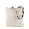 Tasche ANTWERPEN 38 x 42 cm Canvas-Tasche mit langen, zweifarbig gewebten Henkeln mit Logo