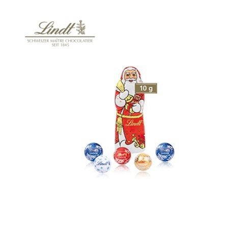 Füllvariante Himmlische Weihnachtszeit Nicolausmütze Lindt mit Logo