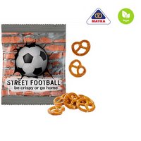 Mini Salz-Brezeln in Werbetütchen mit Logo