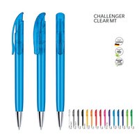 Senator Kugelschreiber Challenger Clear MT bedruckt mit Logo
