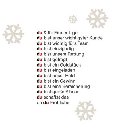 Werbevorschläge duplo Weihnachtsmann 75g mit eigenem Logo