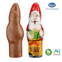 SUPER-MAXI-Schoko-Weihnachtsmann 70g mit Logo