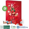 Adventskalender kinder Happy Moments Inlay aus Papierfaser mit eigenem Logo
