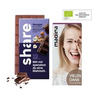 share Bio-Schokolade mit Logo
