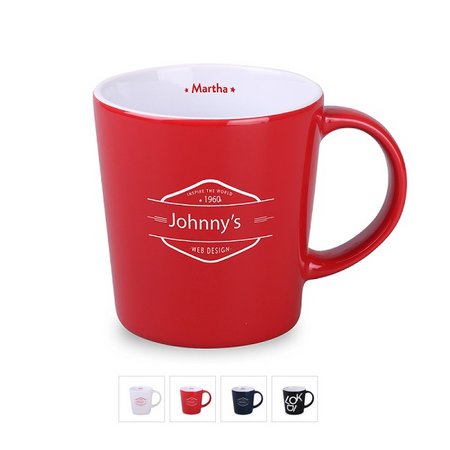 Tassen mit Logo Keramikbecher Berg