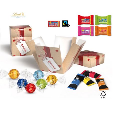 Überraschungsbox mit eigenem Logo