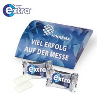 Werbebriefchen fresh Wrigley´s Extra White Kaugummi mit Logo