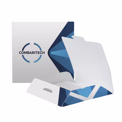 10 Pflaster im Umschlag mit Logo