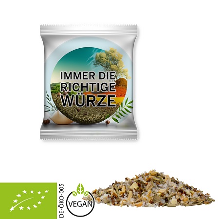 Bio Gewürzmischung Alleskönner 10g Midi-Tüte mit Logo