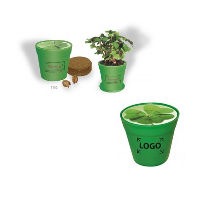Business-Töpfchen Glück mit eigenem Logo