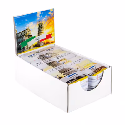 Display eigener Entwurf mit Logo
