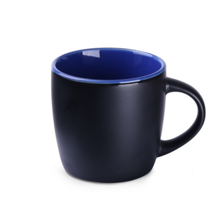 Espressotasse bedrucken Handy small Supreme schwarz - reflexblau mit eigenem Logo