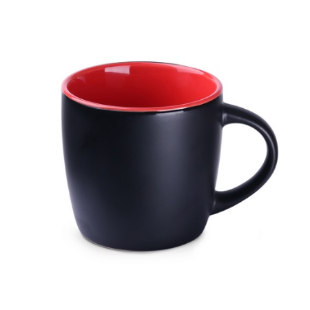 Espressotassen bedrucken Handy small Supreme schwarz - rot mit eigenem Logo