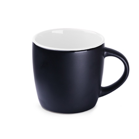 Espressotasse Handy small Supreme schwarz -weiß mit eigenem Logo