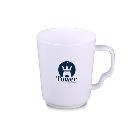 Fine Bone China Becher Prince mit eigenm Logo bedruckt