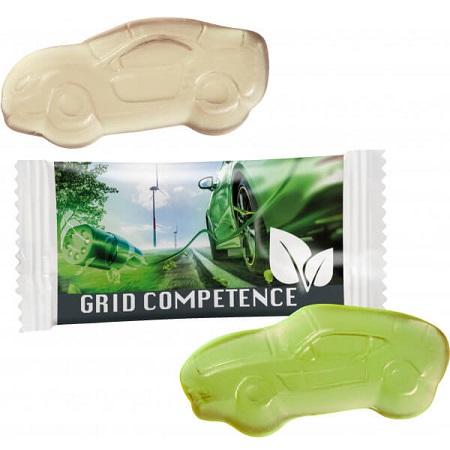 Fruchtgummi INDIVIDUELL 12-16g vegan mit Logo