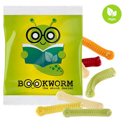 Fruchtgummi Individuell vegan 30g mit Logo