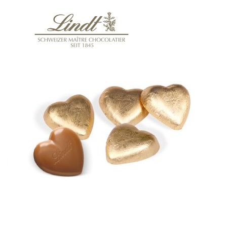 Füllung 3D Präsent Bus Lindt Herzen mit Logo