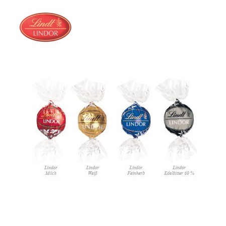Füllung 3D Präsent Schiff Lindt Lindor Pralinés