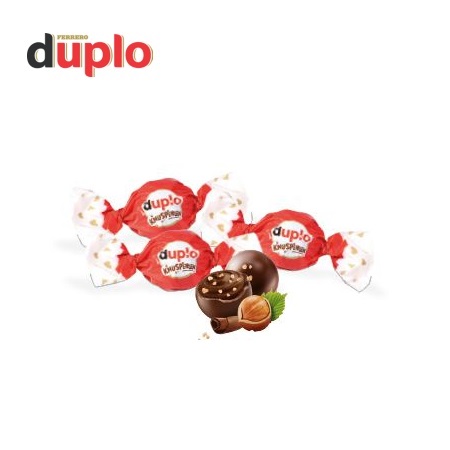 Füllung Präsent Christmas duplo Knusperlen mit Logo