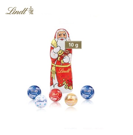Füllung Präsent Feine Bescherung mit Lindt Minis und Nikolaus