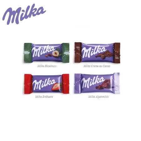 Füllung Adventskalender Milka Individuelle Kalenderform Organic mit Logo
