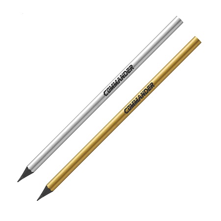 HYDRA Bleistift silber gold bedruckt mit Logo
