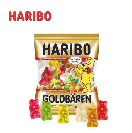 Inhalt HARIBO Goldbären im Werbebriefchen