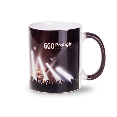 Kaffeebecher Tomek Magic mit Sublimationsdruck und individueller Werbung bedrucken