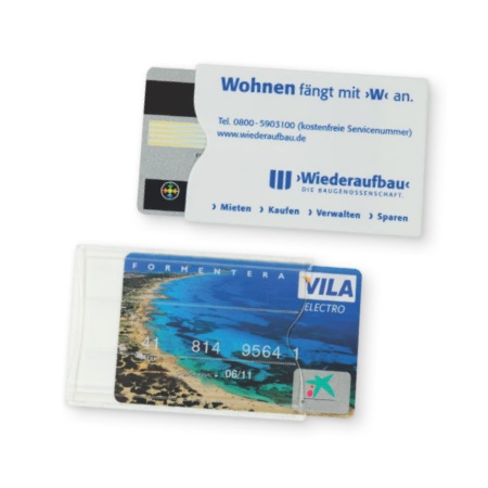 Kartenschutzhülle ALDO BOXXI mit Werbedruck