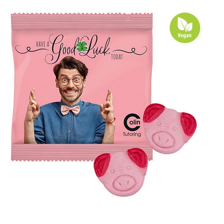 Katjes Fred Ferkel in Werbetütchen 16g mit Logo
