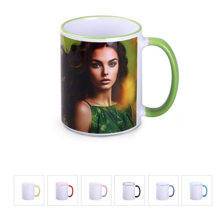 Keramikbecher Tomek Art Halo mit eigenm Logo bedrucken