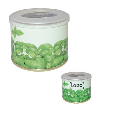 Kräuter-Dose mit eigenem Logo