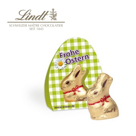 Lindt Goldhase 10g Osterboten mit eigenem Logo